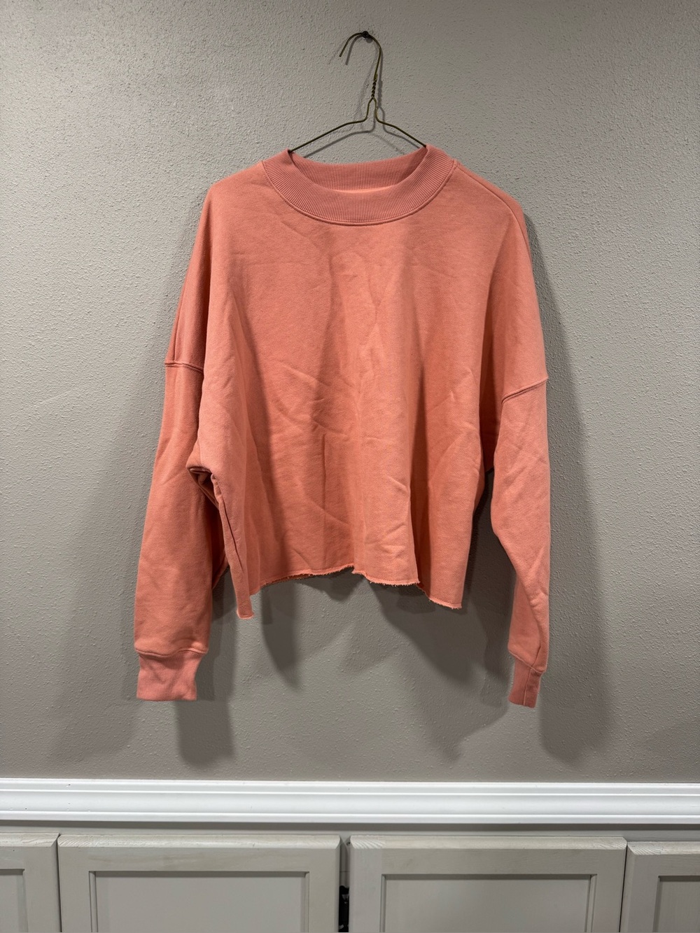 Spiritual Gangster Coral Crewneck Sweatshirt